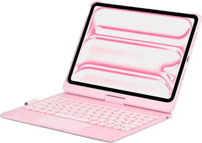 Чехол-клавиатура для планшета Typecase Flexbook Touch для Apple iPad Pro 11" M4 2024/M5 2025 Light Pink (6979284780264)