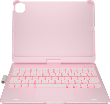 Чохол-клавіатура для планшета Typecase Flexbook Touch для Apple iPad Pro 11" M4 2024/M5 2025 Light Pink (6979284780264)