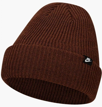 Шапка Nike Fisherman Beanie Brown ONE SIZE Коричневий DV5435-259