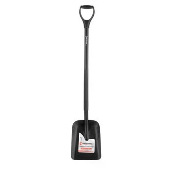 Лопата совкова, металева ручка, 224х317х1200 мм для дому INTERTOOL FT-2012