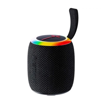 Колонка портативная Remax RB-M81 Party Light 7W Bluetooth 5.4 FM TWS IPX6 Black