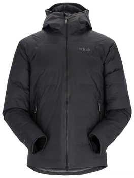 Мембранна чоловіча тепла куртка Rab Valiance Jacket, Black (M)
