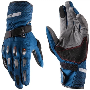 Мотоперчатки Leatt 5.5 SubZero Adventure Midnight M (9) темно-синий зимние водонепроницаемые HydraDri EVO