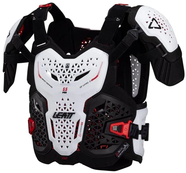 Защита груди Leatt Chest Protector 5.5 Pro EVO белый, размер S/M