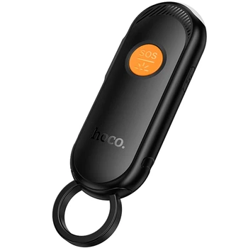Трекер Hoco E99 Flash поисковый брелок Apple Find My с подсветкой 150 mAh черный