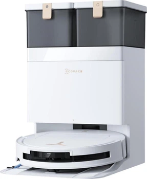 Робот-пилосос із вологим прибиранням Ecovacs DEEBOT T50S PRO OMNI WHITE