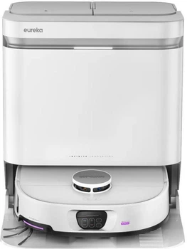Робот-пилосос із вологим прибиранням Eureka J15 Max Ultra White