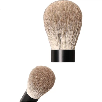 Кисть для румян и хайлайтера REVERSE Sandalwood T71 с круглой головкой, из натурального ворса, ультрамягкая, для начинающих.