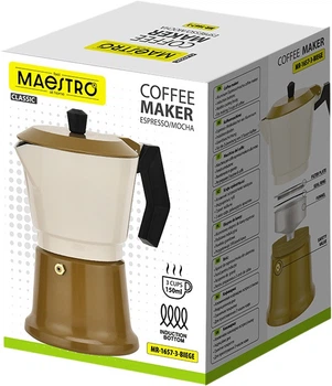 Kawiarka Maestro Espresso Moka 3 filiżanki 150 ml (4897144675272)