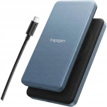 Powerbank Spigen Essential EA2205MQ MagSafe 5000 mAh 22.5W Blue (8800283313260)