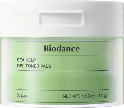 Płatki tonizujące Biodance Sea Kelp nawilżające z ekstraktem z alg morskich 60 szt (8809891183678)