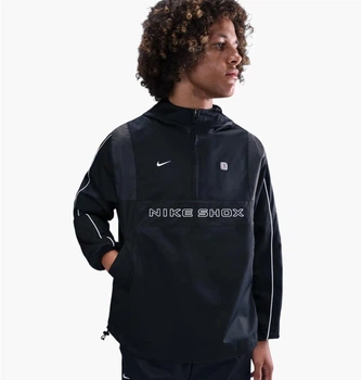 Ветровка мужскиая Nike Nsw Wvn Hz Jkt Shox Black S Черный IH0652-010
