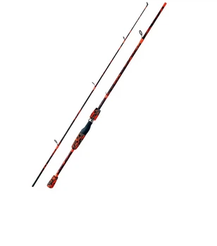 Спиннинг Rubar яркий огненно-красный 180см 10-30g