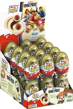Шоколадне яйце Kinder Joy Funko Netflix One Piece 20 грамів (ящик 24 штук)