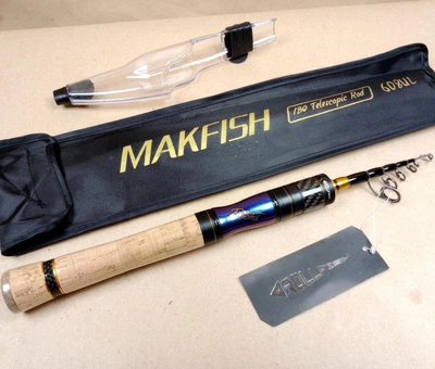 Ультралайт UL Спінінг Roll Fish MAKFISH 1.8м. (1-9гр) Fast Ultra Light Телескопічний для риболовлі до річки та моря рибалки