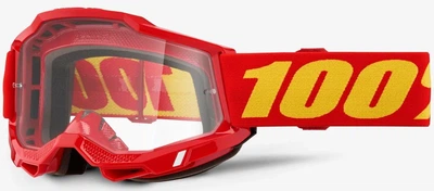 Маска 100% Accuri 2 OTG Red с линзой прозрачной