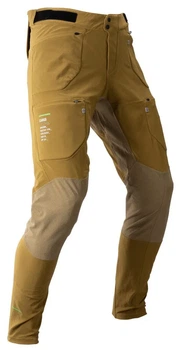 Штаны велосипедные Leatt MTB Trail 8.0 Cargo коричневые, размер 36
