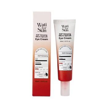Крем WATI FOR SKIN для кожи вокруг глаз EGF Ginseng Micro Spicule с женьшенем 30мл