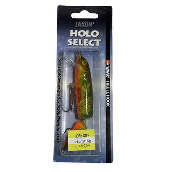 Воблер Jaxon HS Horn QM 11cm цвет OM, вес 16g заг. 1,0-2,5m floating,VJ-HQ11FOM