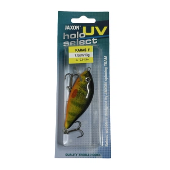 Воблер Jaxon HS Karas UV 7,5cm цвет OM, вес 13g заг. 0,3-1,5m floating,VU-KA8FOM