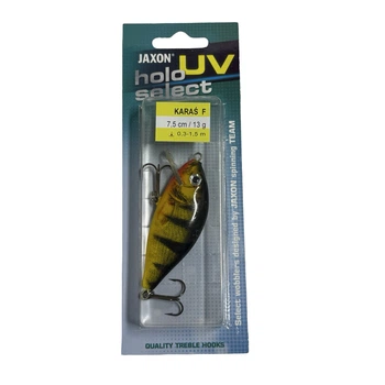 Воблер Jaxon HS Karas UV 7,5cm цвет OG, вес 13g заг. 0,3-1,5m floating,VU-KA8FOG