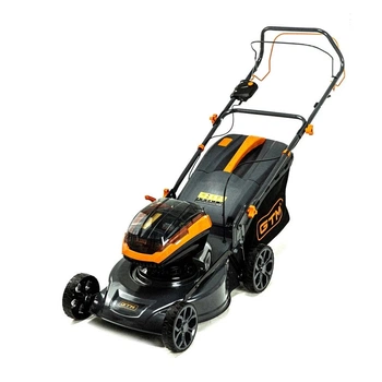 Газонокосарка GTM акумуляторна, 2×18V, 48см, висота 30–80мм, 70л, самохідна (без АКБ і ЗП) (BLM48-SP_BARE TOOL)
