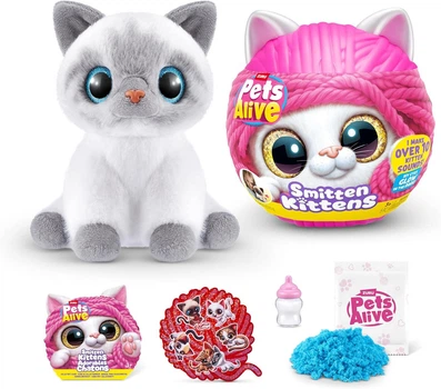 Набір-сюрприз Грайливі кошенята Бірманська кішка Бонні Zuru Pets Alive Smitten Kittens Surprise Birman Cat Bonnie (9541G)
