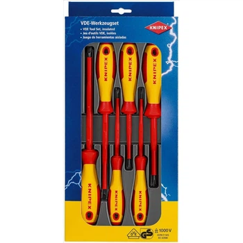 Набор отверток VDE Phillips®/шлиц, Knipex 00 20 12 V01