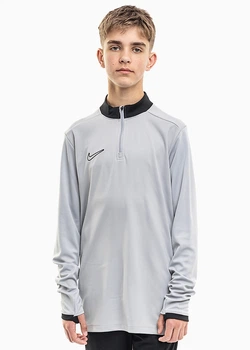Подростковый свитшот Nike Dri-Fit Academy 25 Drill Top 152 CM Серый FZ9773-012