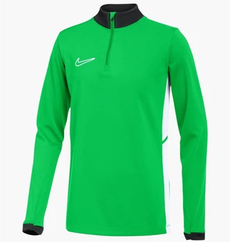 Детский свитшот Nike Academy 25/27 Dri-Fit Drill Top Royal Green 128 CM Зеленый FZ9773-329