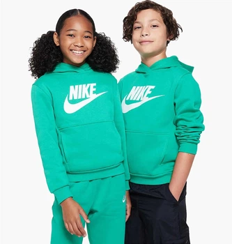 Детское худи Nike Sportswear Club Green XL Зеленое FD2988-324