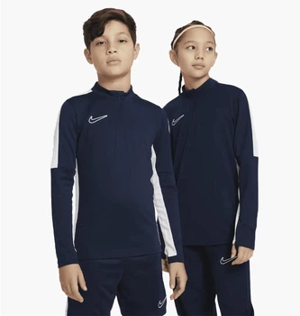 Детский свитшот Nike Dri-Fit Academy23 140 CM Синий DX5470-451
