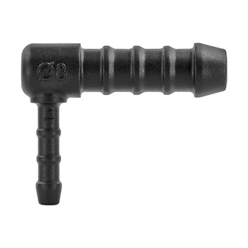 Фітинг (з'єднувач трубок) Г-подібний 8x4 mm MAK (22151)