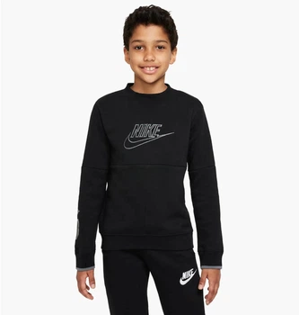 Детский свитшот Nike Sweatshirt Child Sportswear Amplify S Черный DQ8819-010