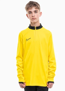 Подростковый свитшот Nike Dri-Fit Academy 25 Drill Top 152 CM Желтый FZ9773-719