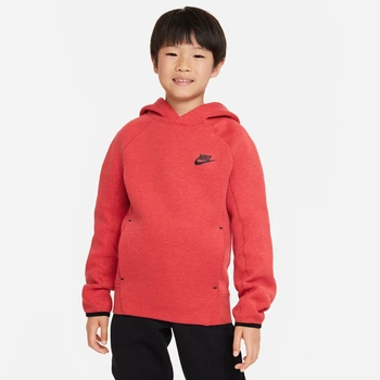 Детское худи Nike B Nsw Tech Fleece Po Hoodie S Красное FD3291-672