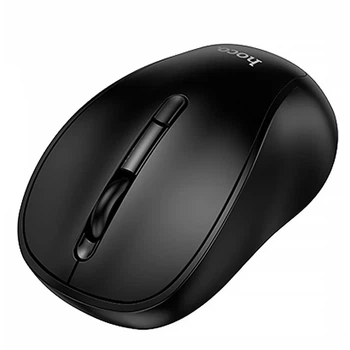 Мышь беспроводная Hoco GM41 Exciting Bluetooth и 2.4G, DPI 800-1600, корпус ABS, черная