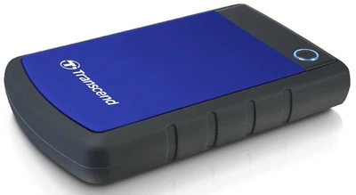 Внешний жесткий диск (HDD) 2.5" USB 1.0TB Transcend StoreJet 25H3 (TS1TSJ25H3B) Blue