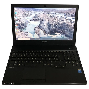 Ноутбук Fujitsu Lifebook A555 / 15.6" (1366х768) / i3-5005U / 8GB / 128GB SSD / Win10Pro - Б/в