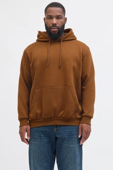 Худі Relaxed fit Jack&Jones коричневе 5XL (200514-2-12689)