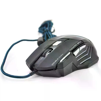 Мишка дротова iMice X7 RGB (чорна)