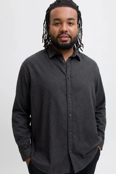 Сорочка Jack&Jones темно-сіра 7XL (400155-dark-gray-13679)