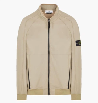Куртка чоловіча Stone Island Stretch Technical Fleece Jacket Beige XL Бежевий 781560753-V0029