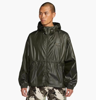 Вітровка чоловіча Nike Air Men's Woven Jacket M Темно-зелений DX0140-355