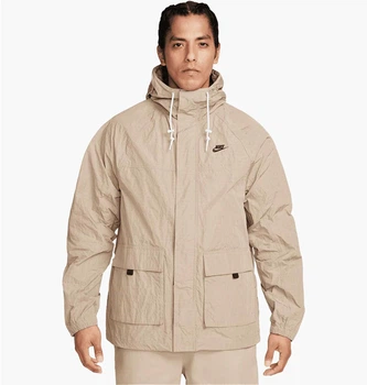 Куртка мужская Nike M Nk Club Bandon S Бежевый FN3108-247