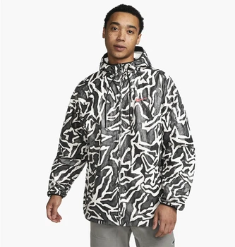 Куртка мужская Nike Sportswear Trend M Чорно-білий DX0035-060