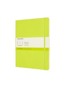 Записная книжка Moleskine Classic большая, Нелинованная Лимонно-зеленая Мягкая (QP623C2) 8056420851021