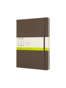 Записная книжка Moleskine Classic большая, нелинованная коричневая (QP092P14) 8058341716106