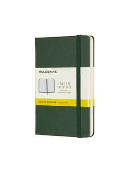 Записная книжка Moleskine Classic карманная, Клетка Миртовый Зеленый (MM712K15) 8058647629049