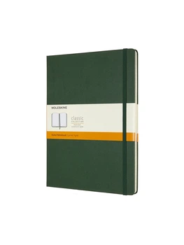 Записная книжка Moleskine Classic большая, в линейку Миртовый Зеленый (QP090K15) 8058647629100
